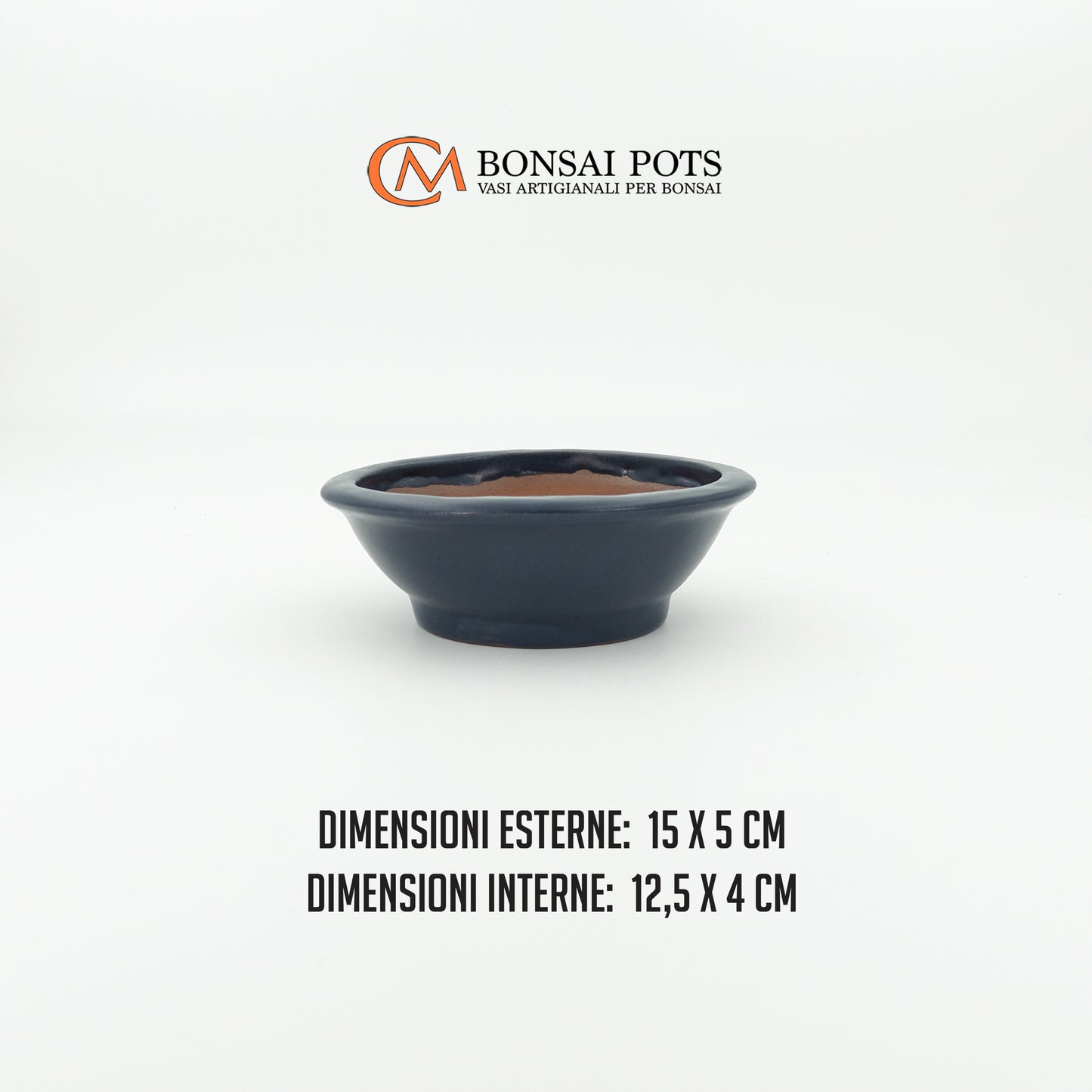 Vaso bonsai rotondo 15 CM