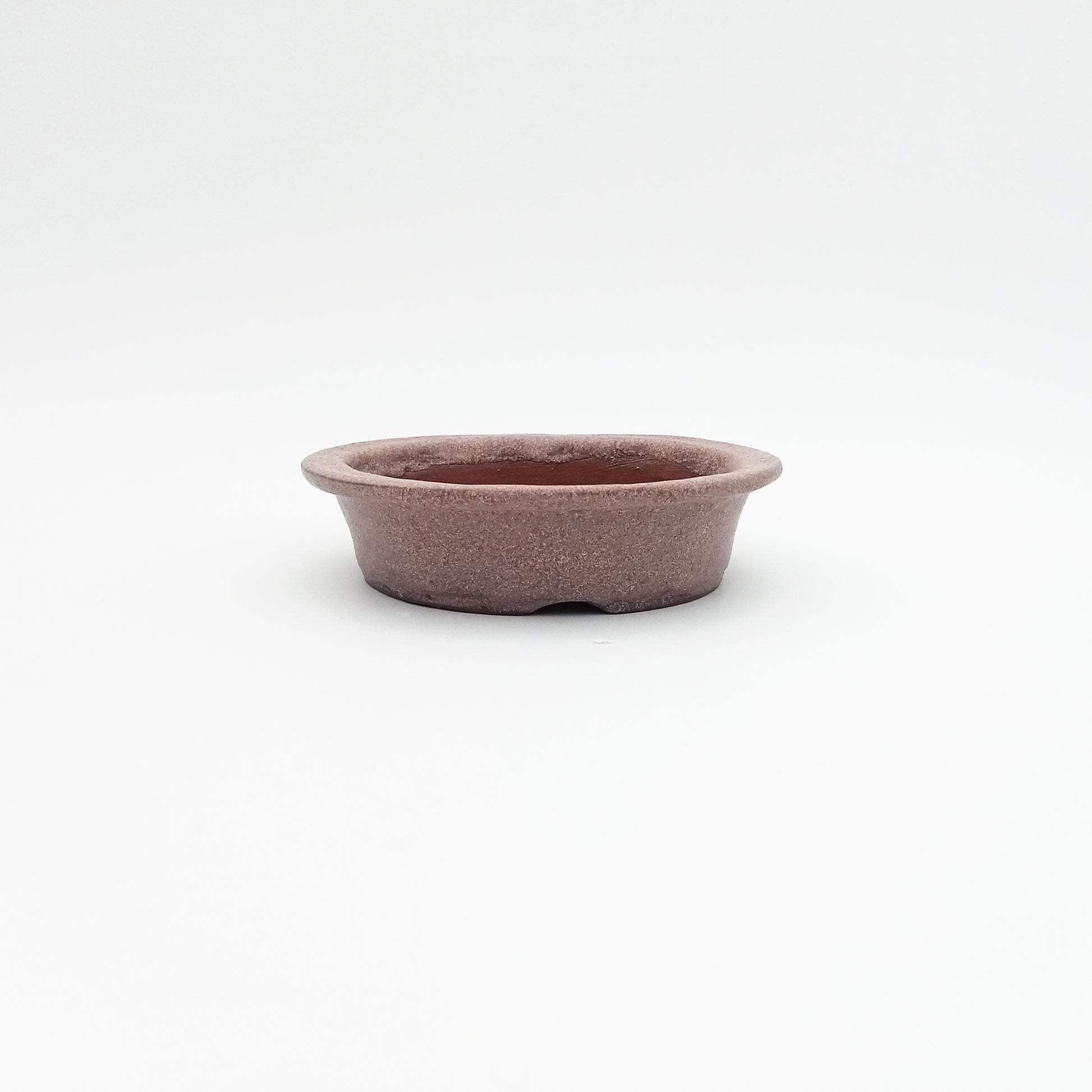 Vaso bonsai artigianale rotondo in gres 11,5 CM - Handmade Bonsai Pot - CMBonsaiPots