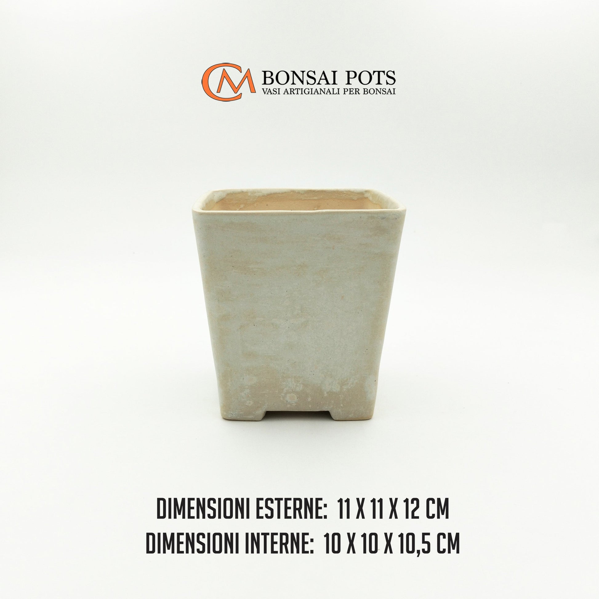 Vaso bonsai artigianale cascata 11 CM - CMBonsaiPots