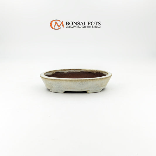 Vaso bonsai ovale 16 cm in Gres - CMBonsaiPots