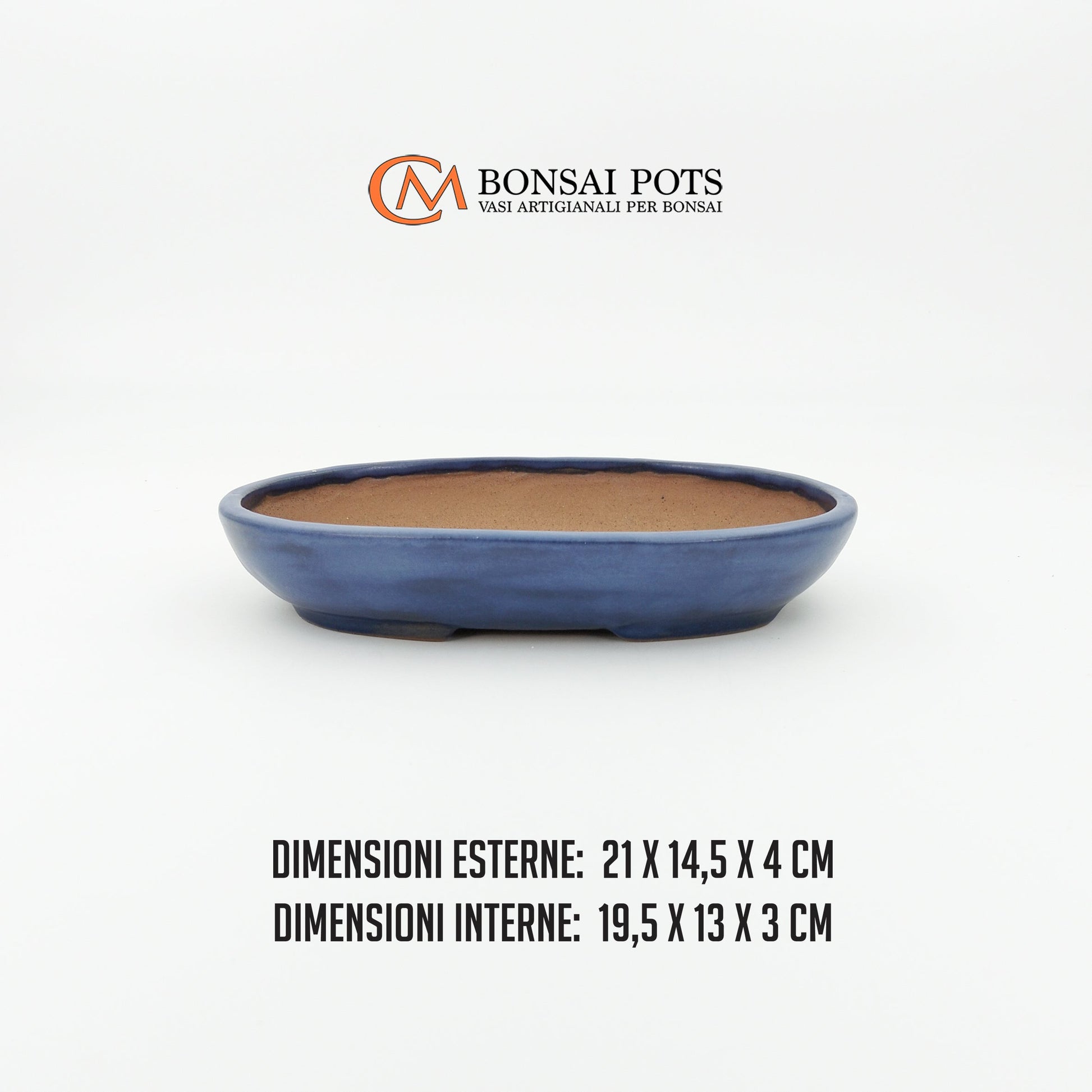 Vaso bonsai ovale 21 CM - CMBonsaiPots