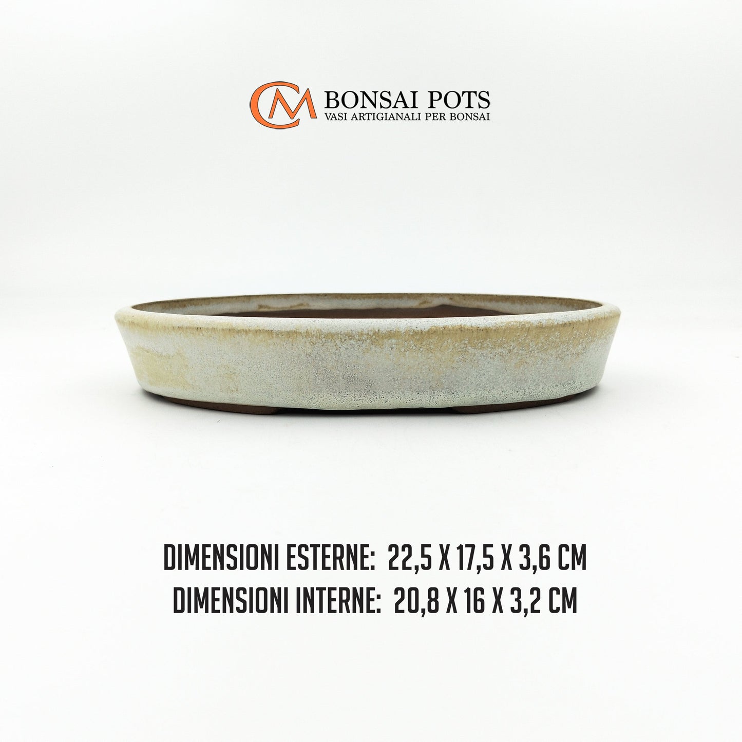 Vaso bonsai ovale 22 CM - CMBonsaiPots