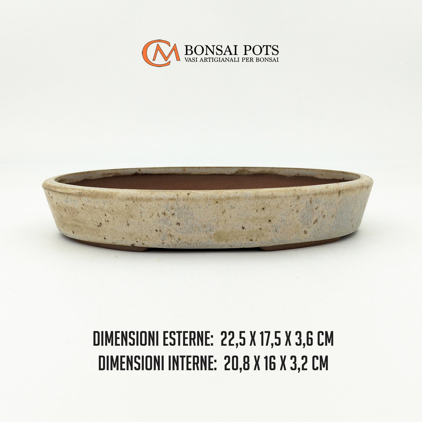 Vaso bonsai ovale 22 CM - CMBonsaiPots