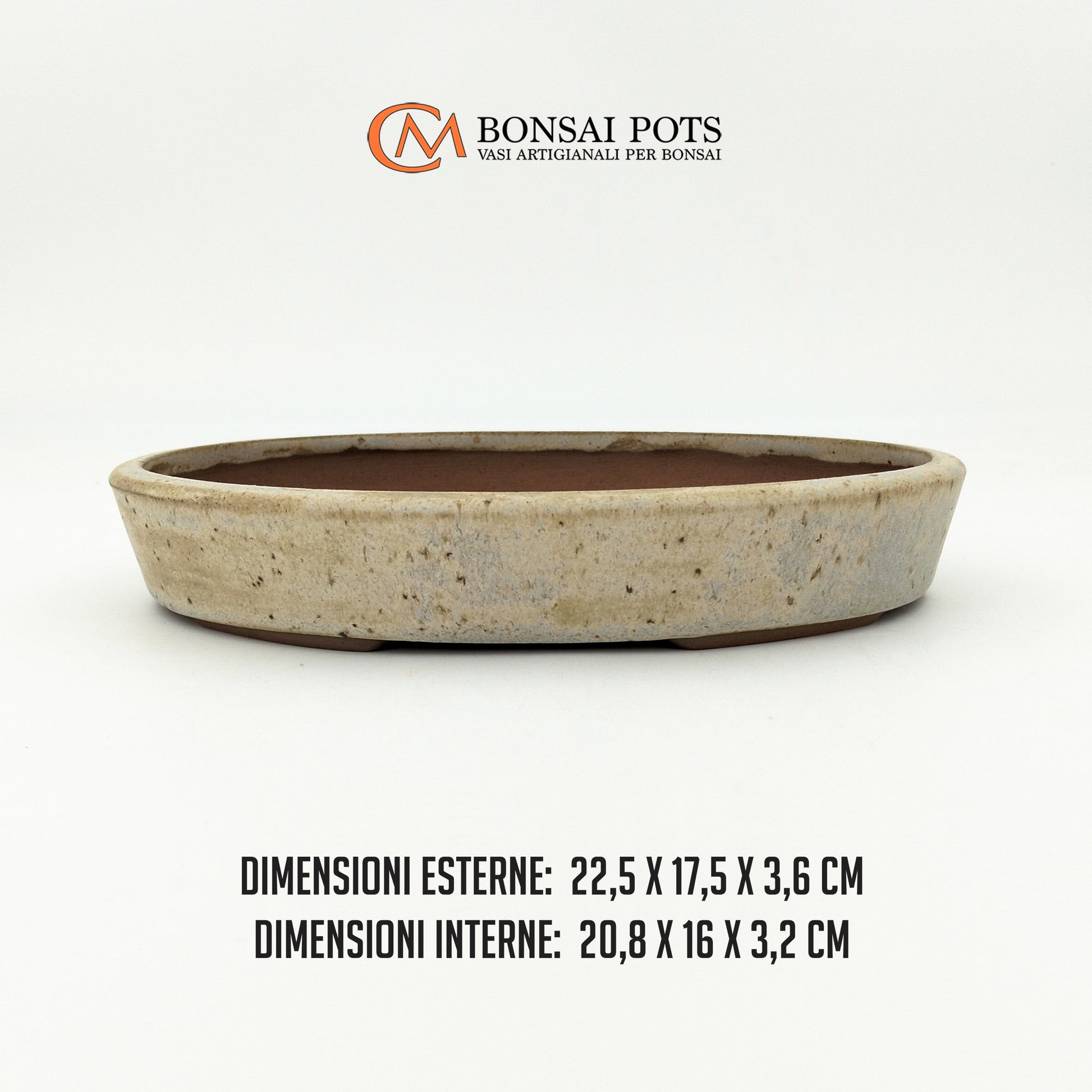 Vaso bonsai ovale 22 CM - CMBonsaiPots