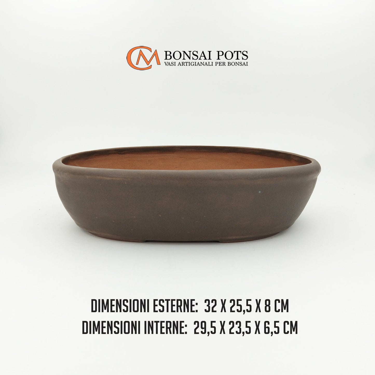 Vaso bonsai ovale 32 CM - CMBonsaiPots