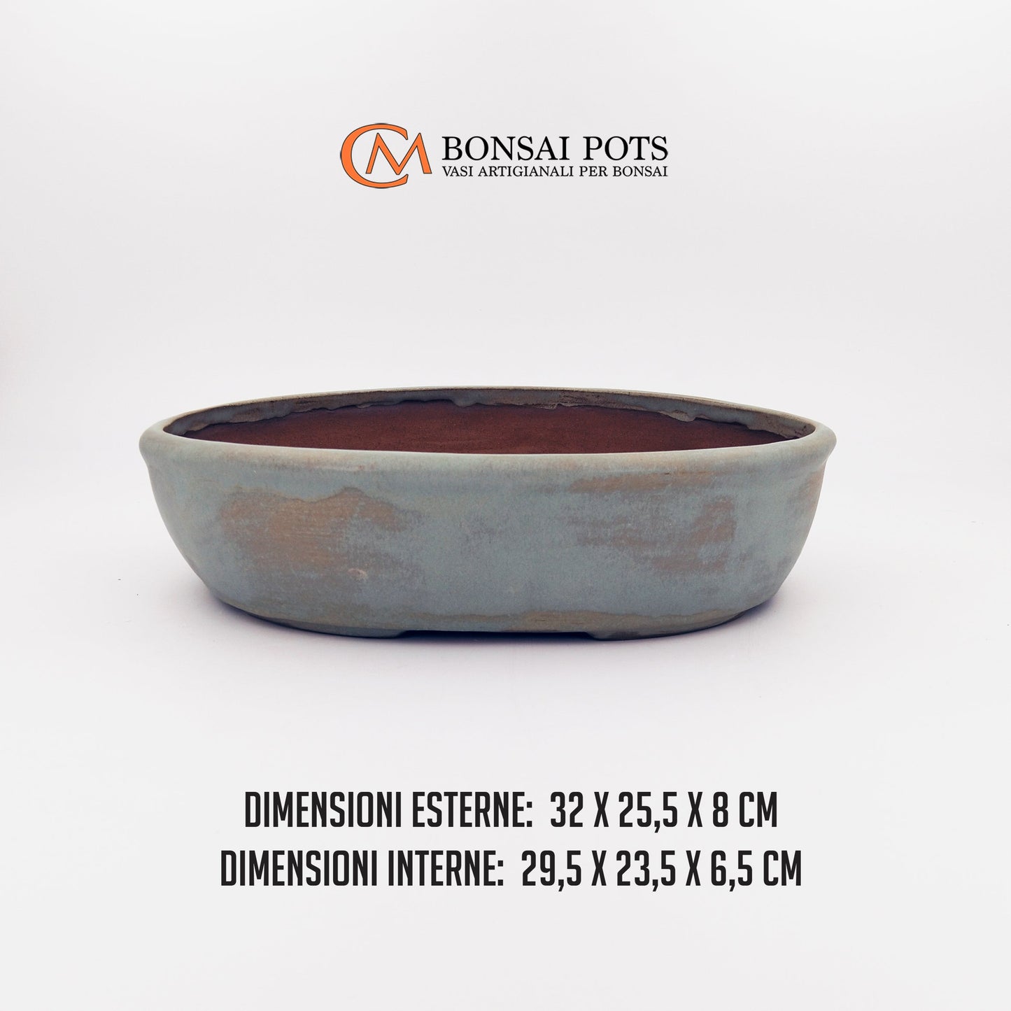 Vaso bonsai ovale 32 CM - CMBonsaiPots