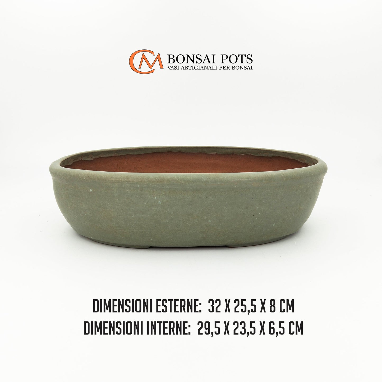 Vaso bonsai ovale 32 CM - CMBonsaiPots