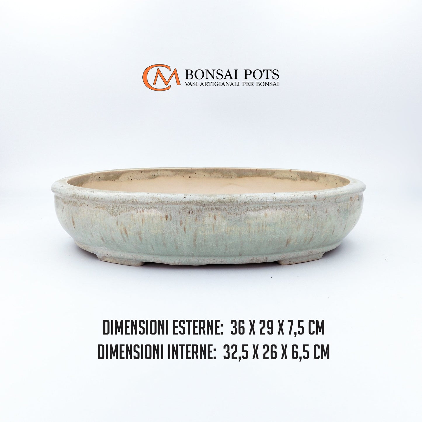 Vaso bonsai ovale 36 CM - CMBonsaiPots