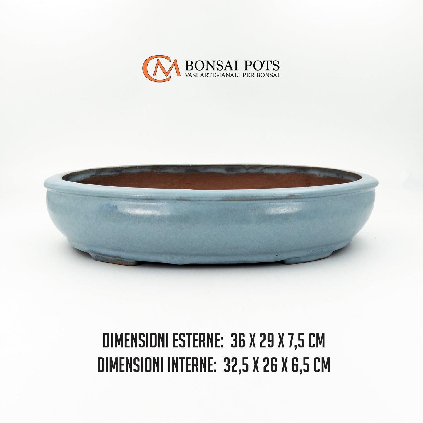 Vaso bonsai ovale 36 CM - CMBonsaiPots