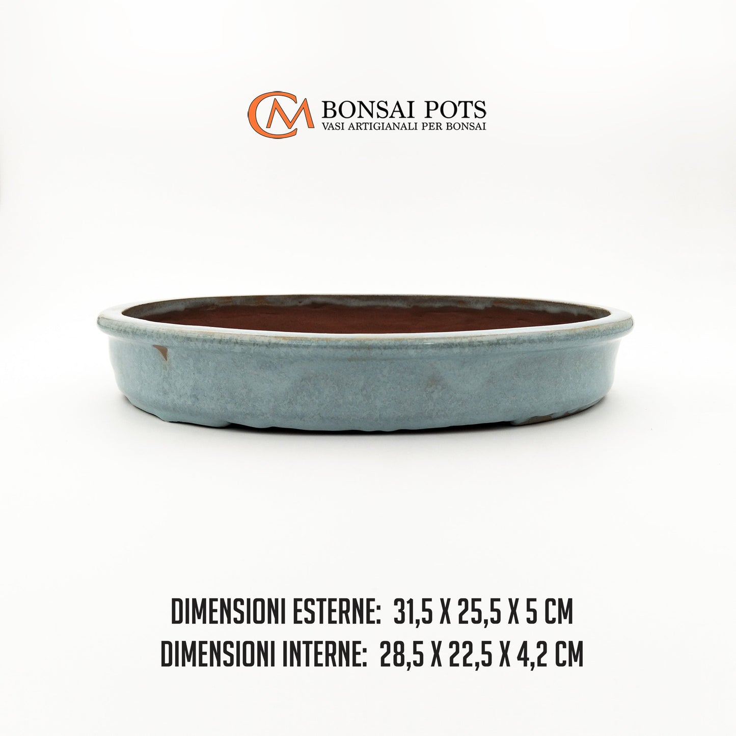 Vaso bonsai ovale da 31 CM - CMBonsaiPots