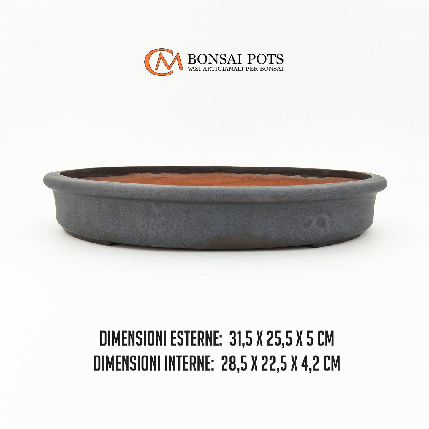 Vaso bonsai ovale da 31 CM - CMBonsaiPots
