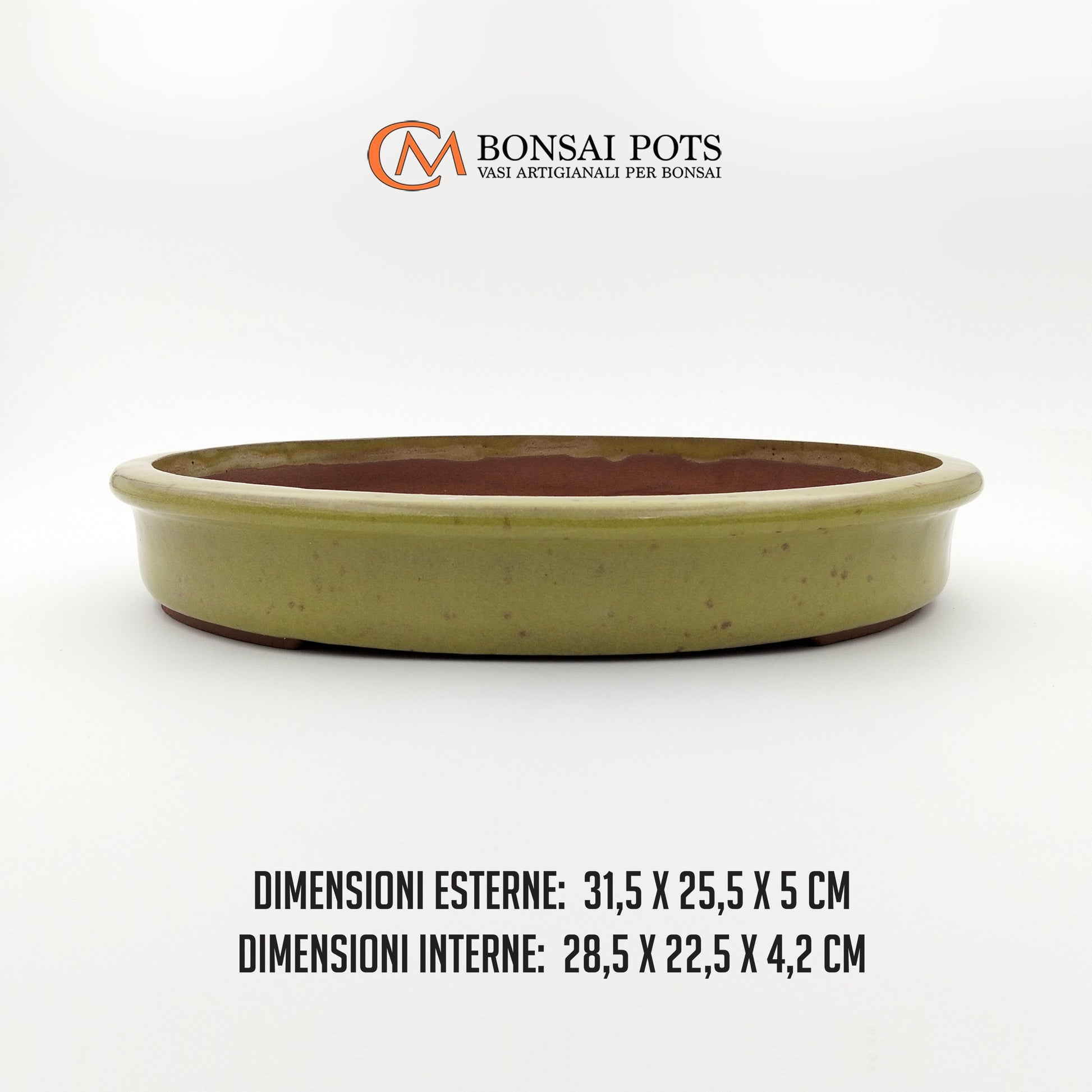 Vaso bonsai ovale da 31 CM - CMBonsaiPots
