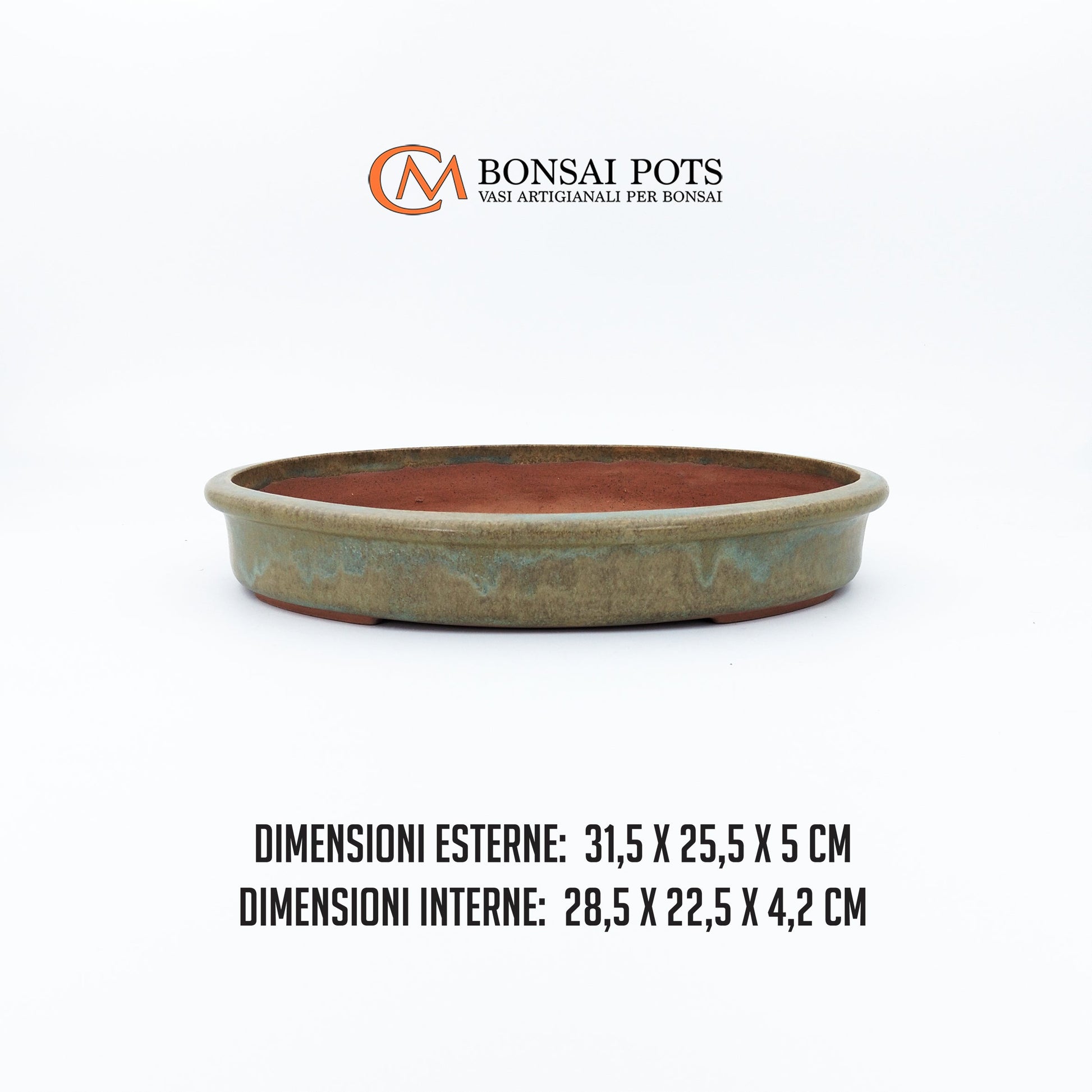 Vaso bonsai ovale da 31 CM - CMBonsaiPots