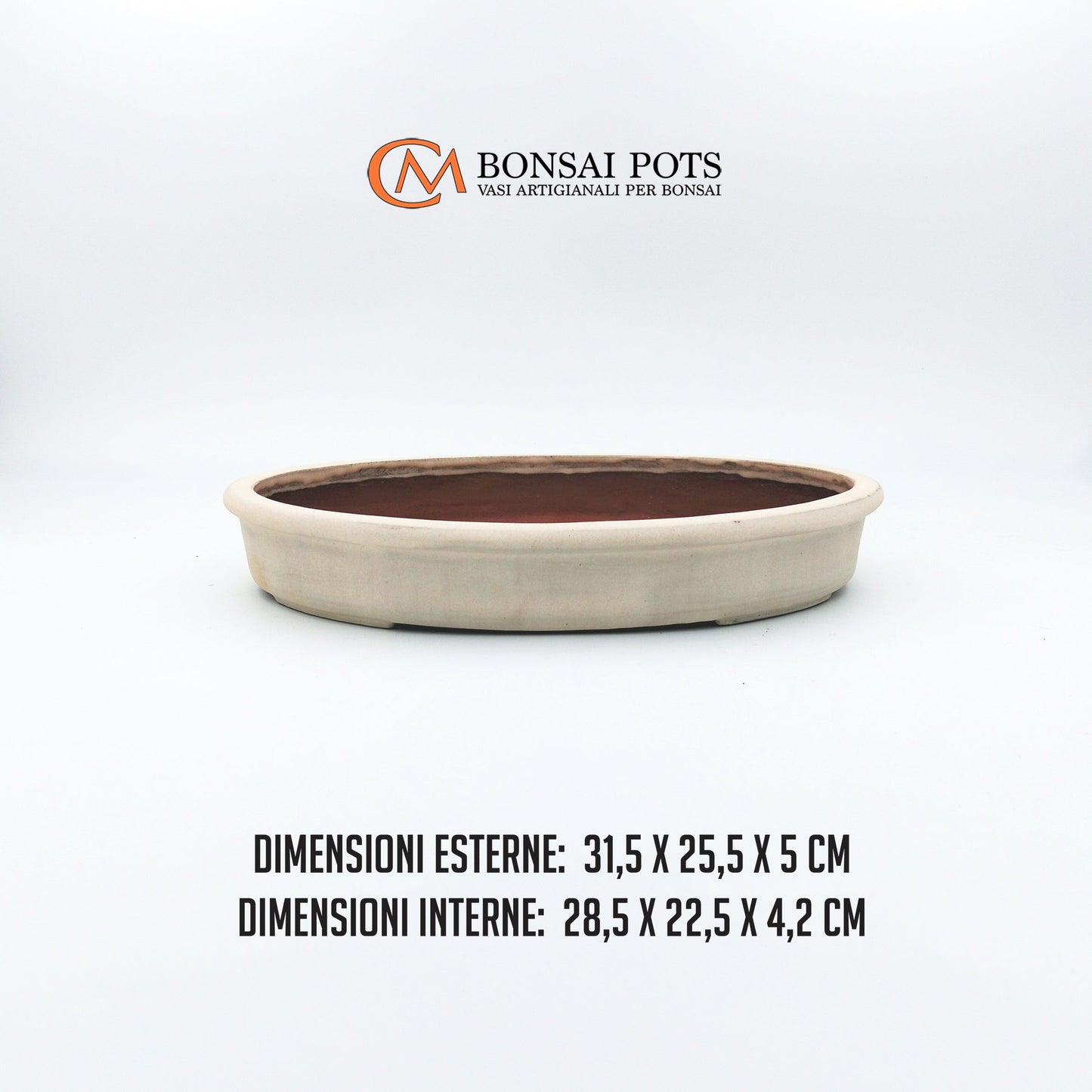 Vaso bonsai ovale da 31 CM - CMBonsaiPots