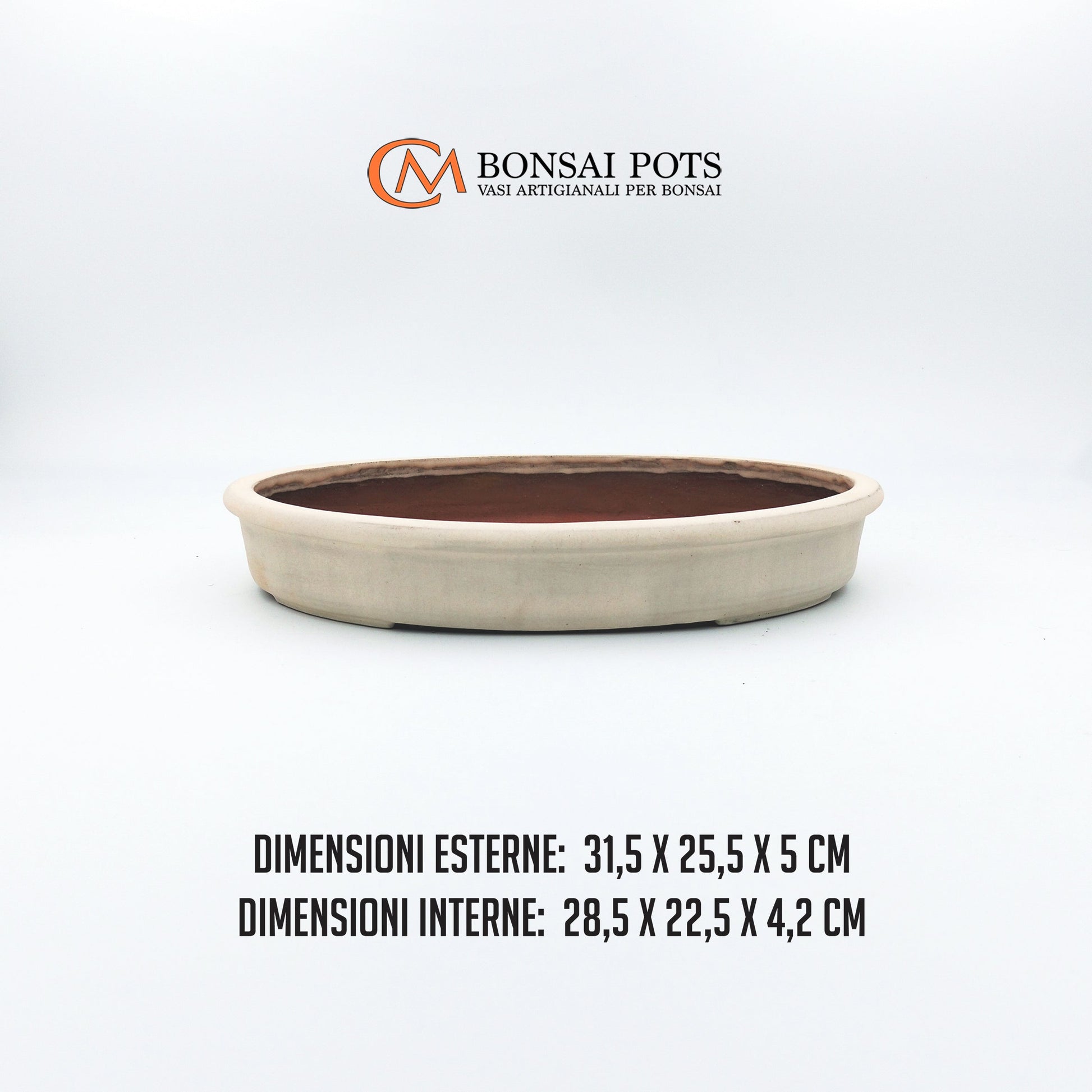 Vaso bonsai ovale da 31 CM - CMBonsaiPots