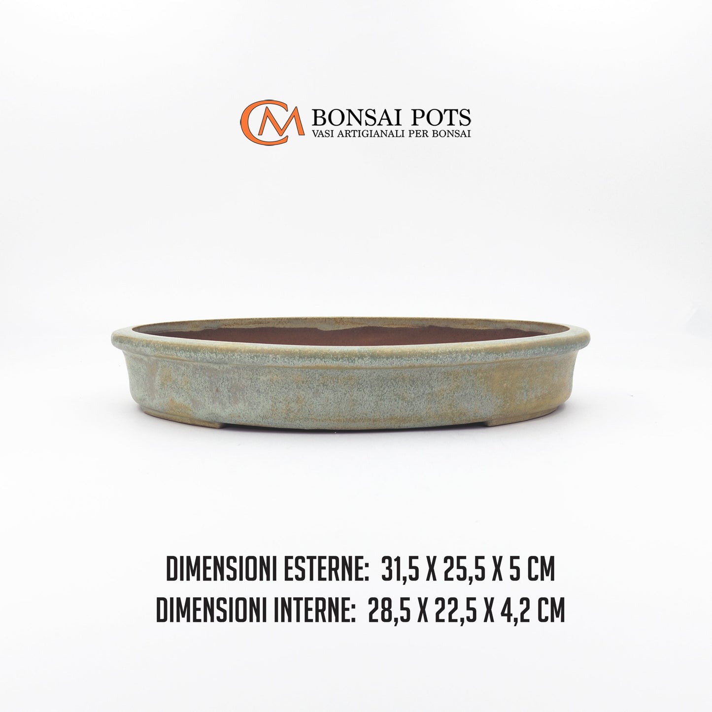 Vaso bonsai ovale da 31 CM - CMBonsaiPots