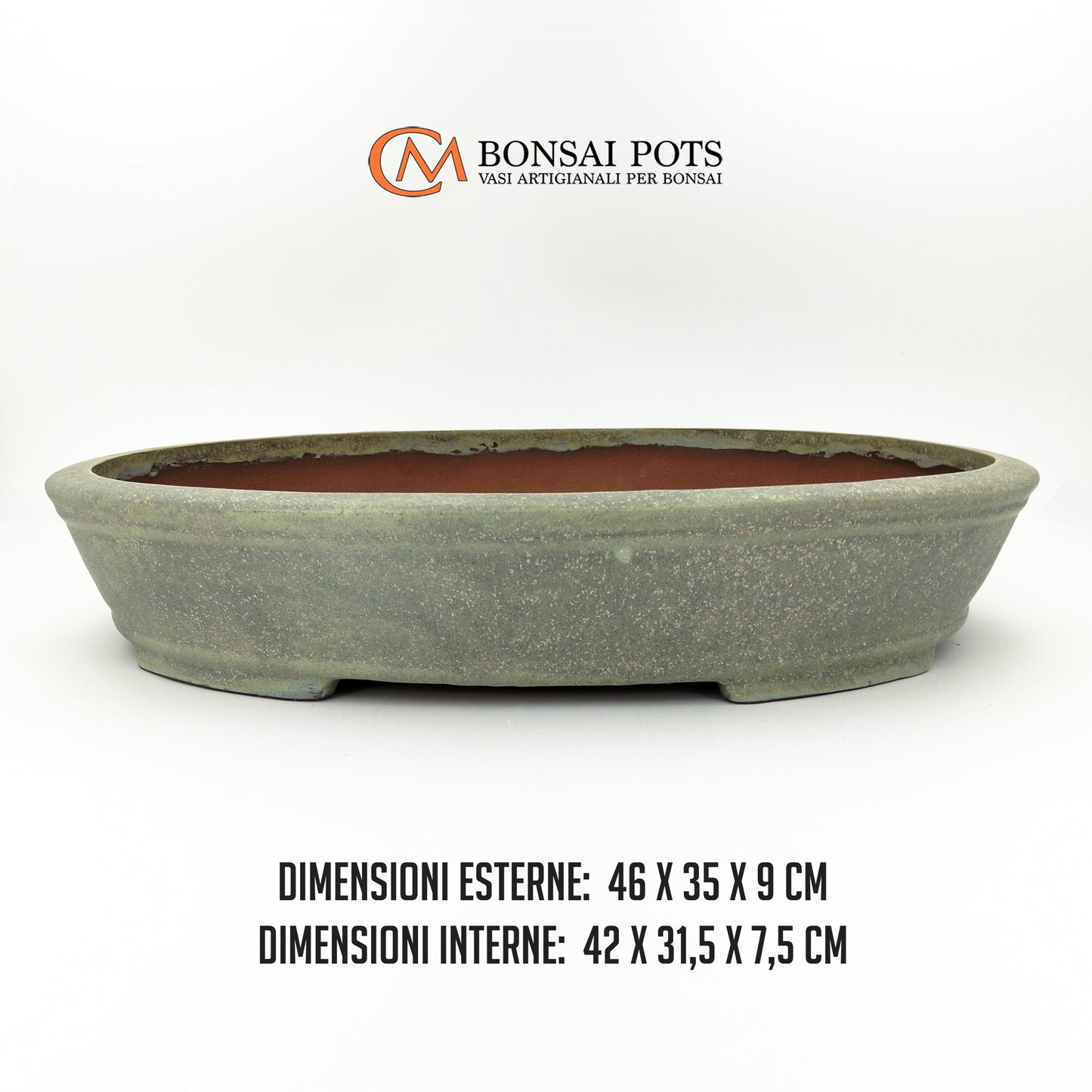Vaso bonsai ovale da 46 CM - CMBonsaiPots