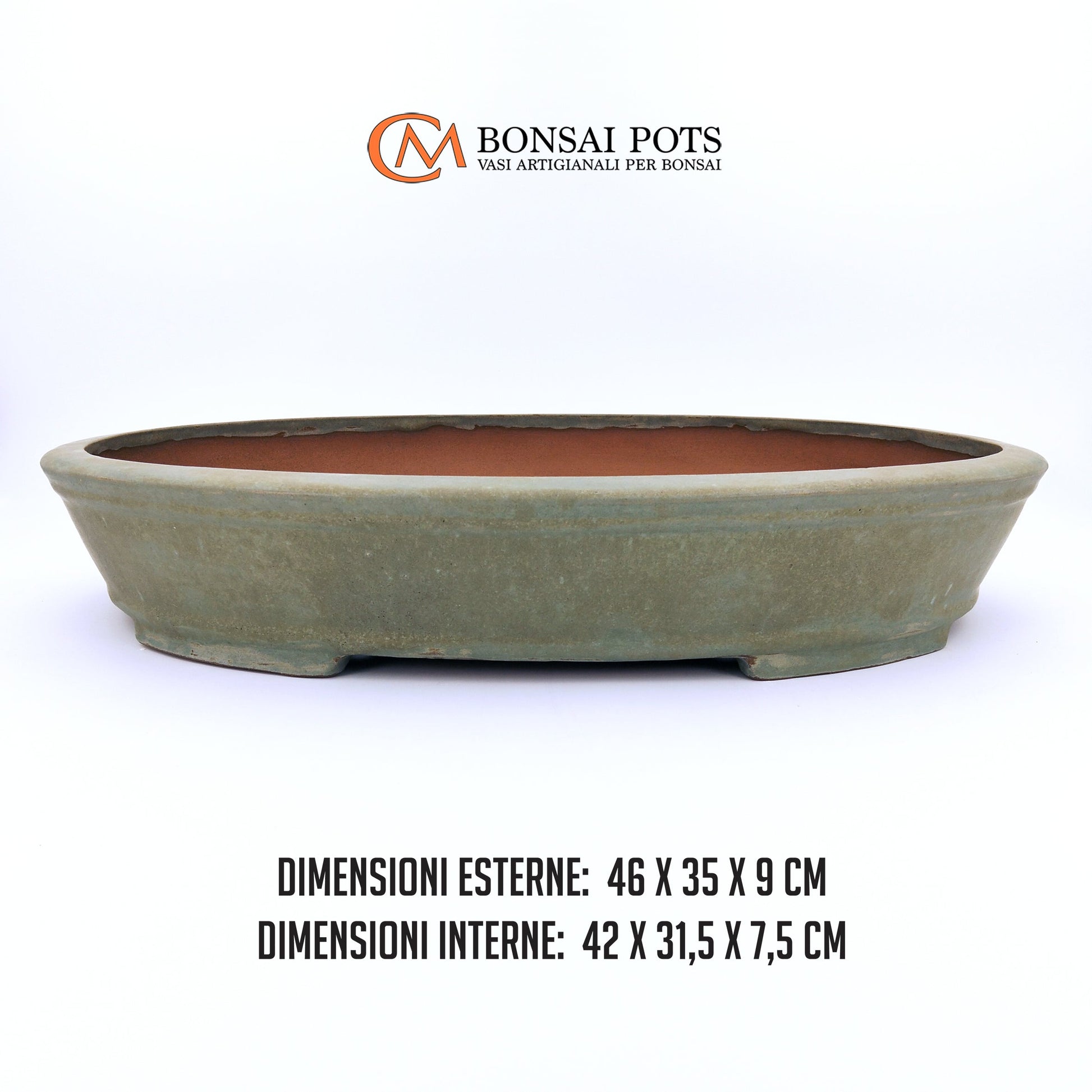 Vaso bonsai ovale da 46 CM - CMBonsaiPots