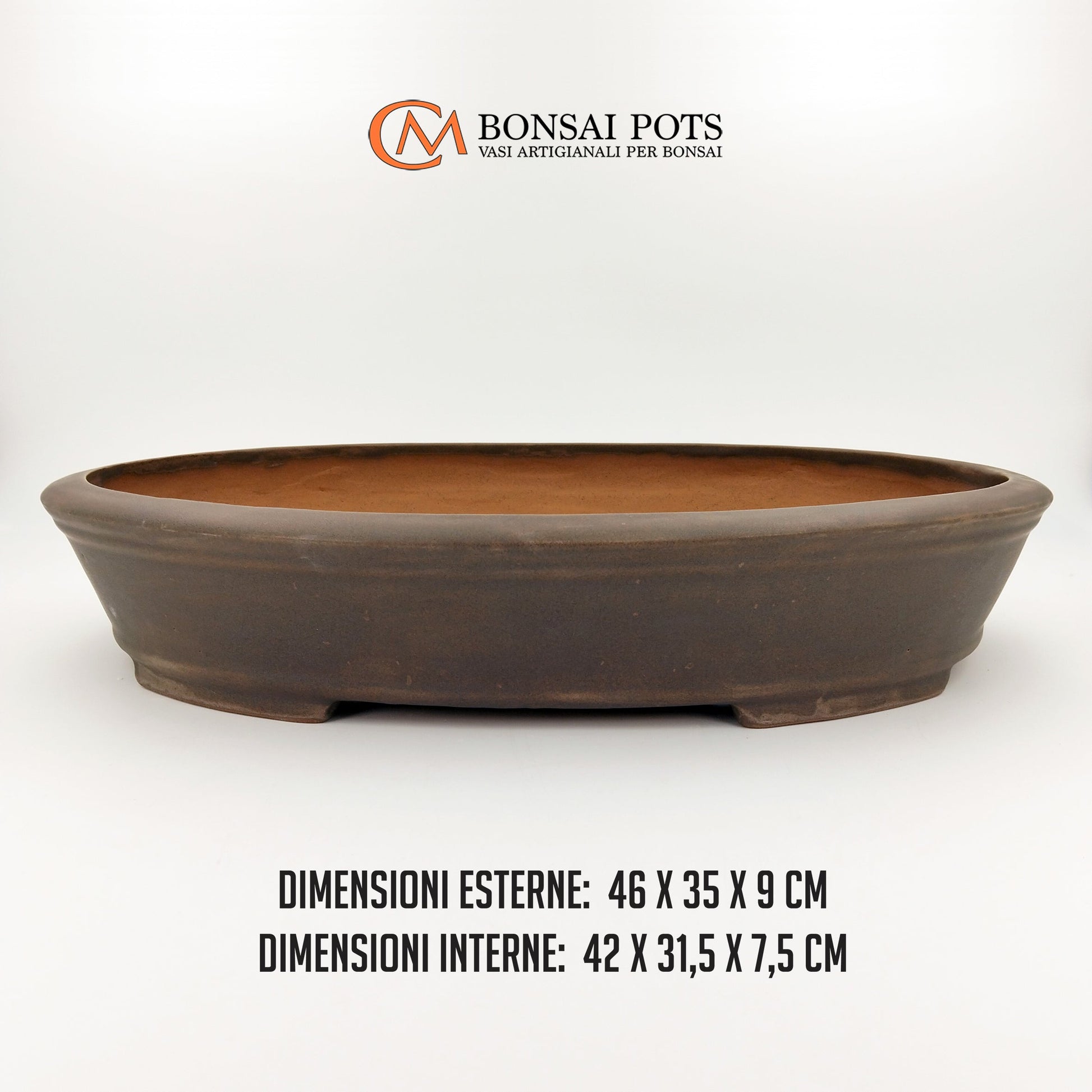 Vaso bonsai ovale da 46 CM - CMBonsaiPots