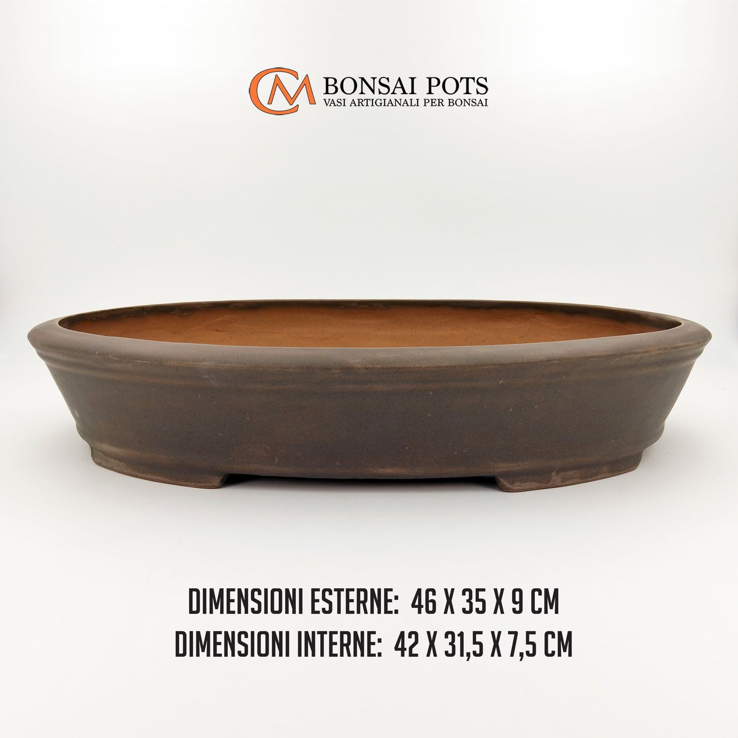 Vaso bonsai ovale da 46 CM - CMBonsaiPots