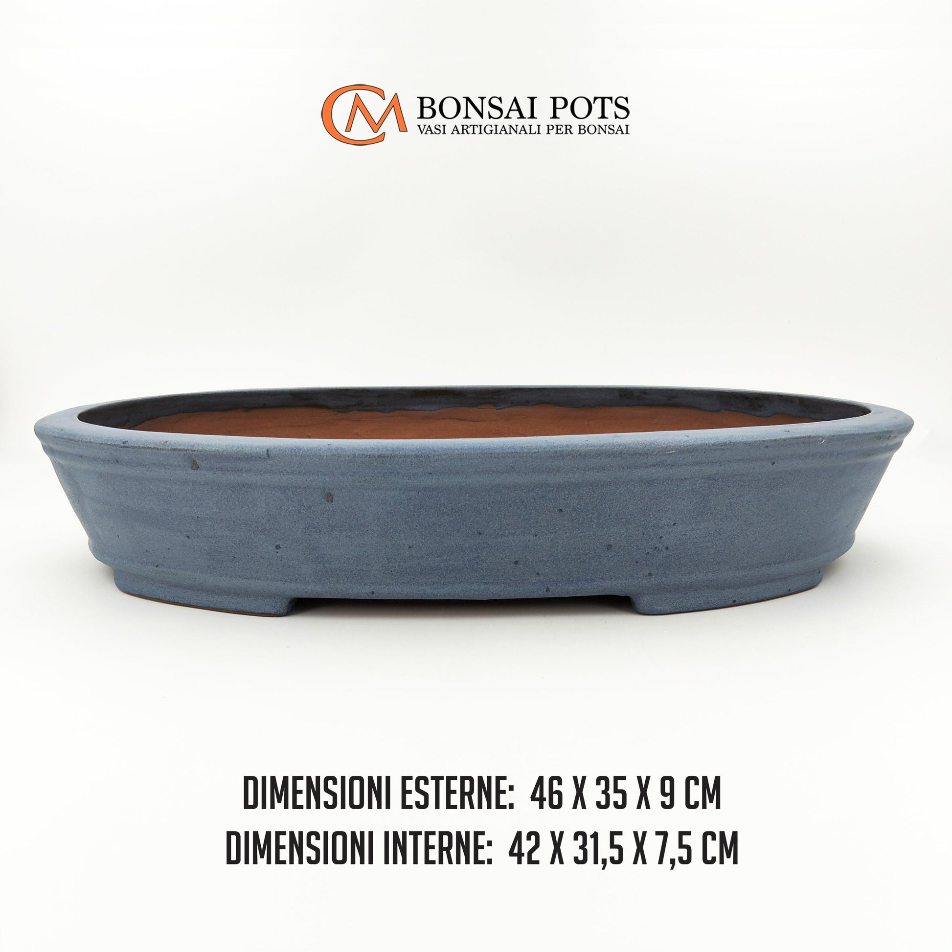 Vaso bonsai ovale da 46 CM - CMBonsaiPots