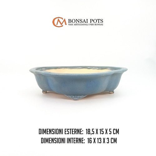 Vaso bonsai ovale mokko 18 CM - CMBonsaiPots