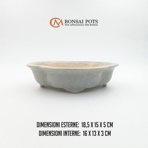Vaso bonsai ovale mokko 18 CM - CMBonsaiPots