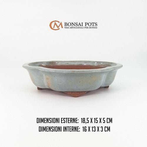 Vaso bonsai ovale mokko 18 CM - CMBonsaiPots