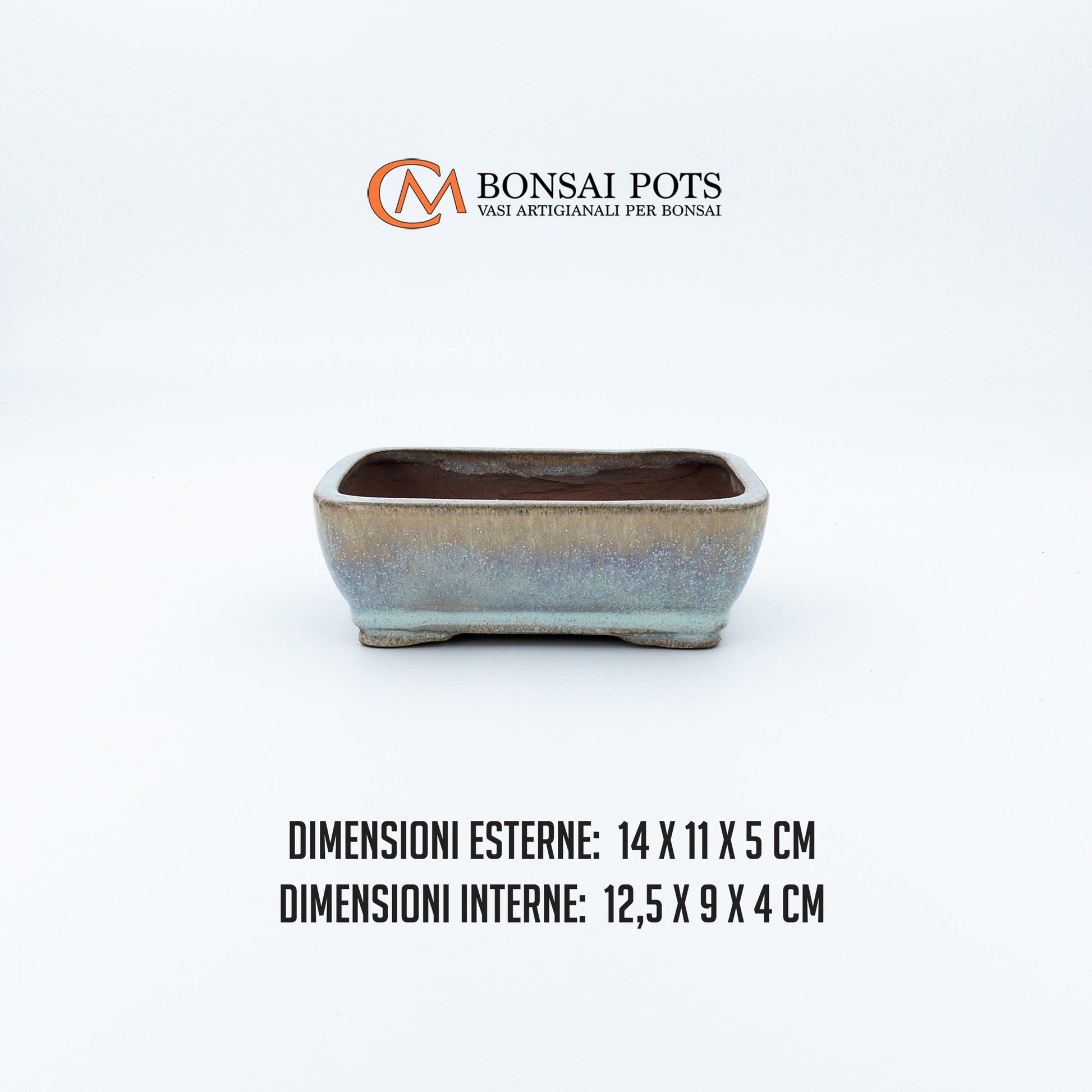 Vaso bonsai rettangolare 14 CM - CMBonsaiPots