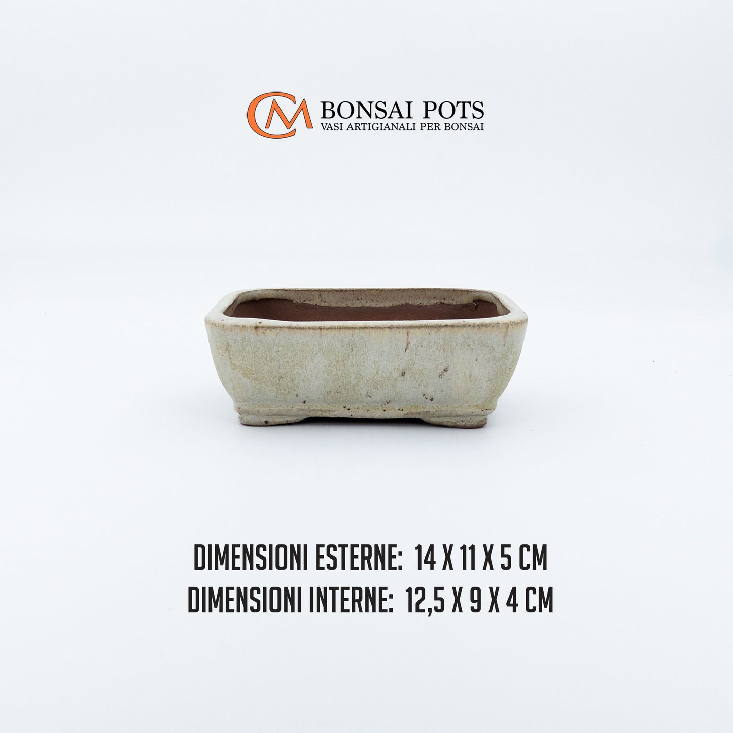 Vaso bonsai rettangolare 14 CM - CMBonsaiPots