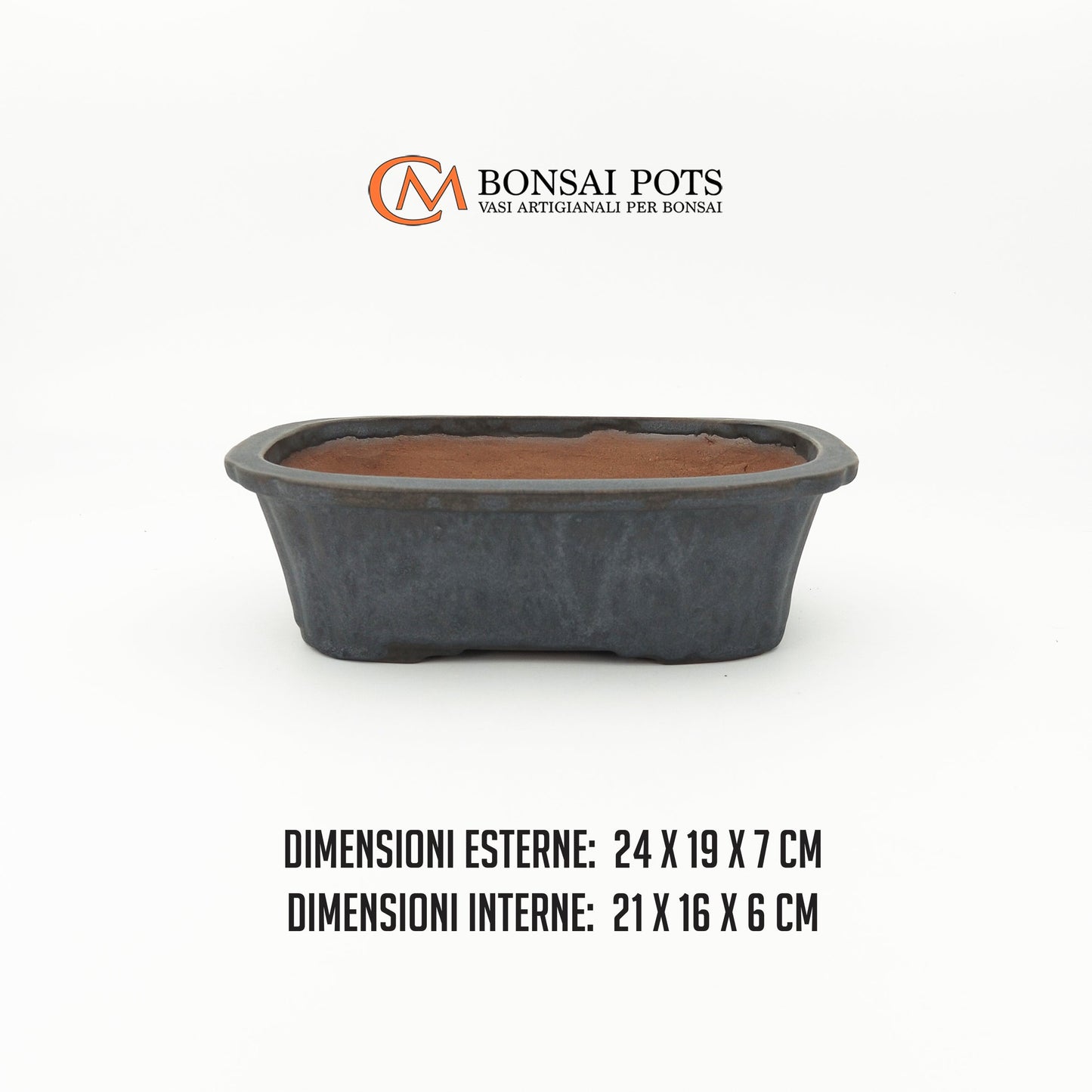 Vaso bonsai rettangolare 24 CM - CMBonsaiPots