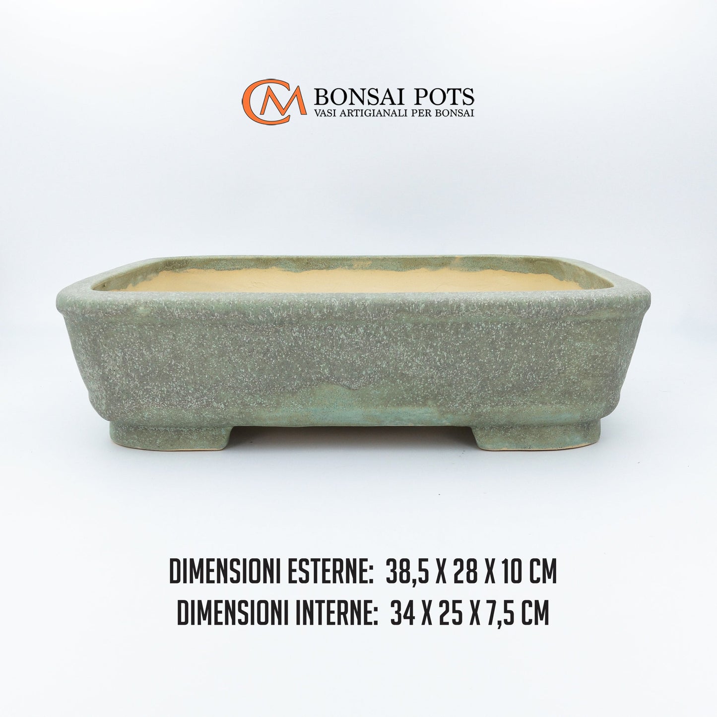 Vaso bonsai rettangolare 38 CM - CMBonsaiPots