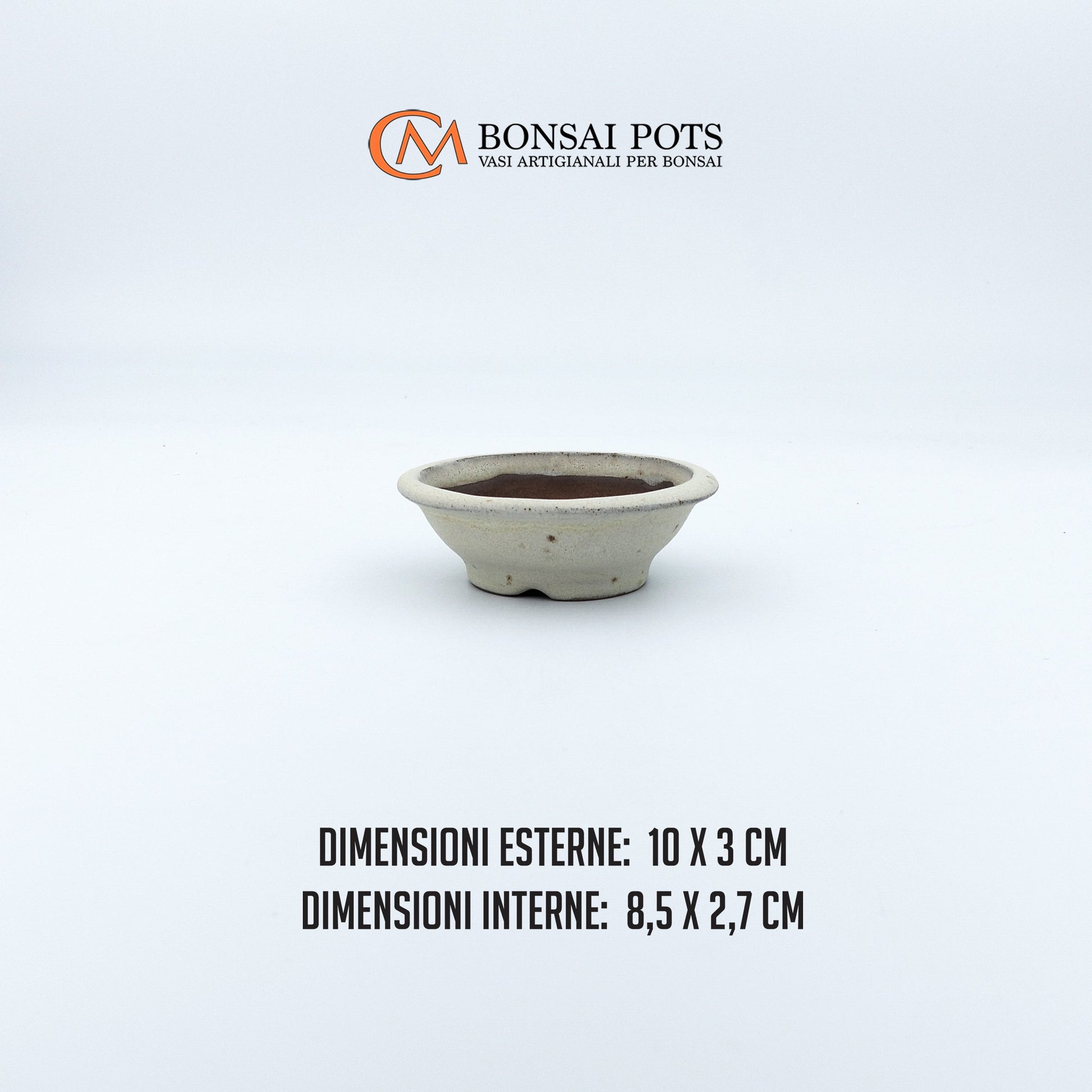 Vaso bonsai rotondo 10 CM - CMBonsaiPots