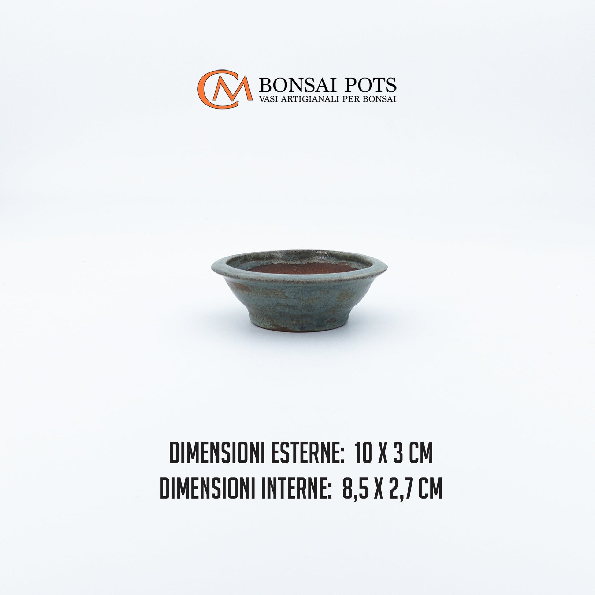 Vaso bonsai rotondo 10 CM - CMBonsaiPots