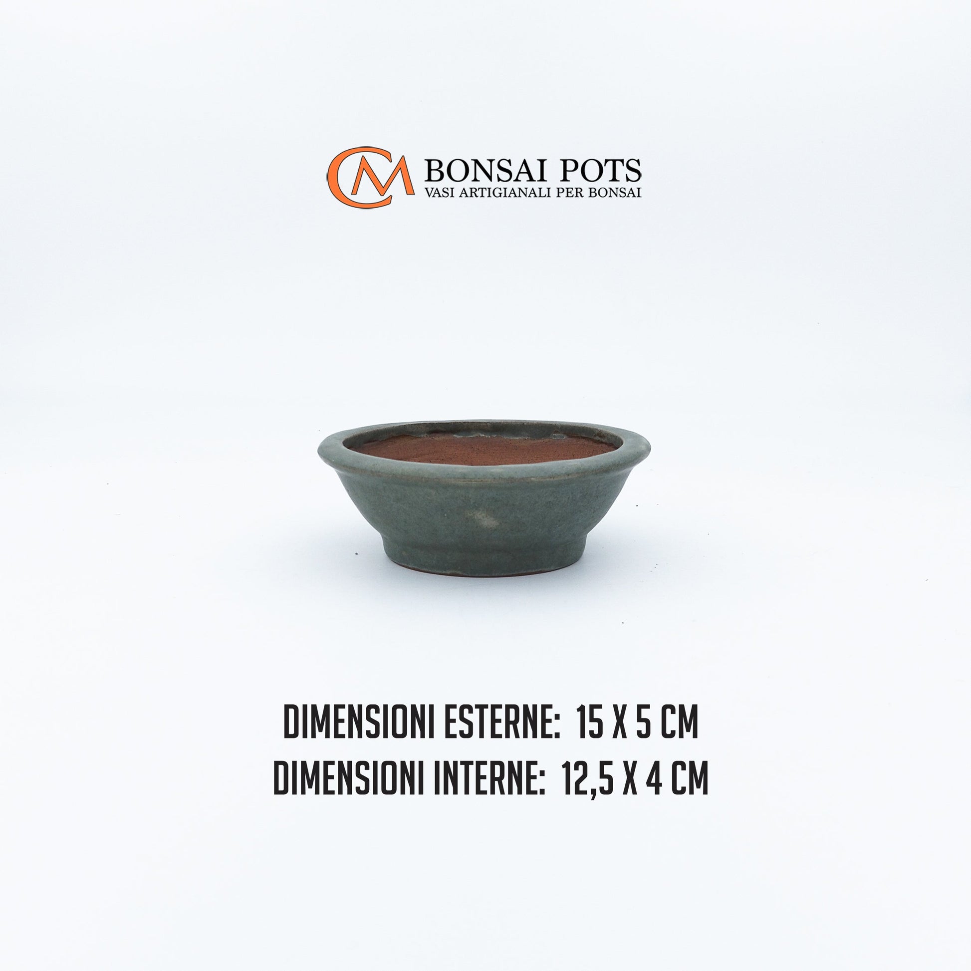 Vaso bonsai rotondo 15 CM - CMBonsaiPots