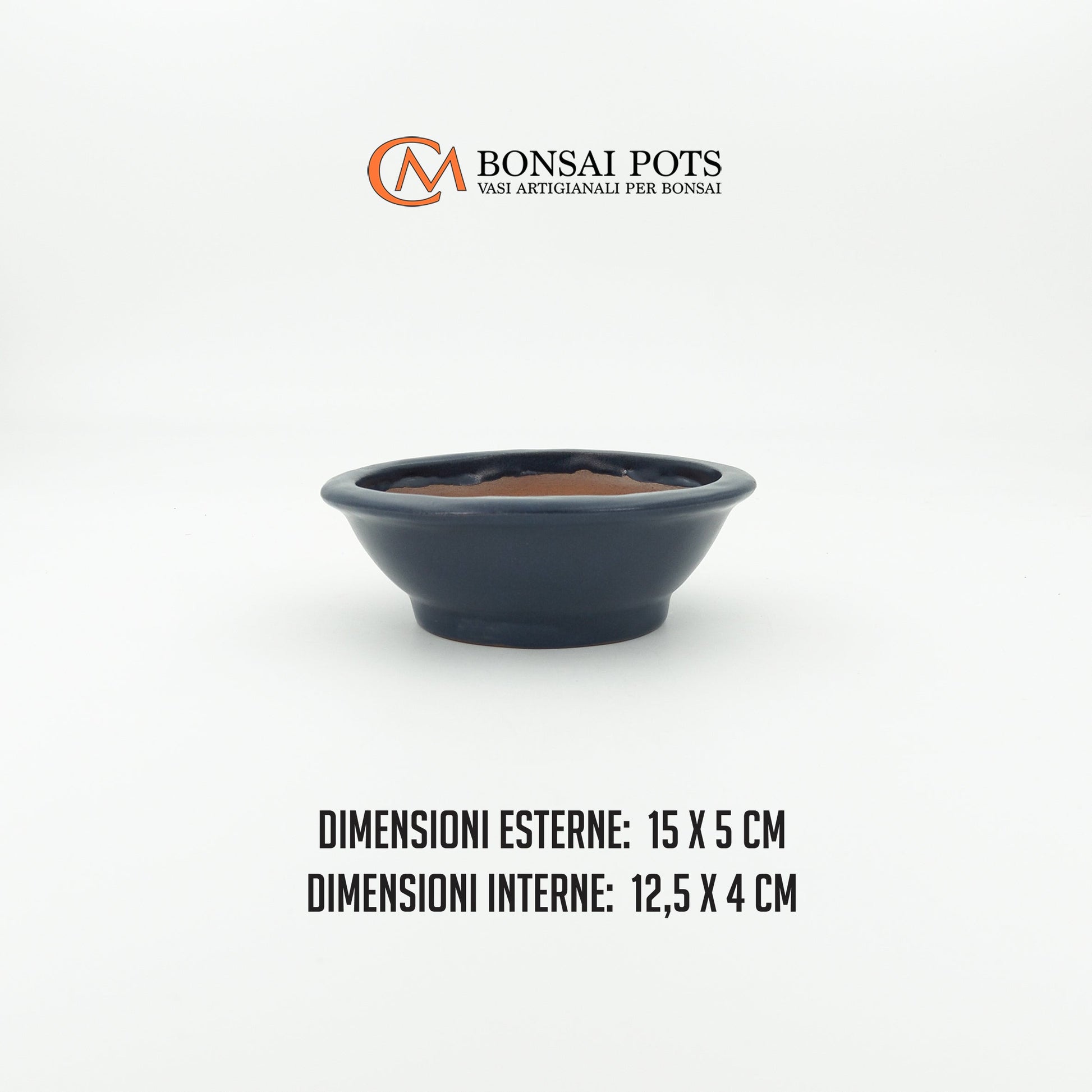 Vaso bonsai rotondo 15 CM - CMBonsaiPots