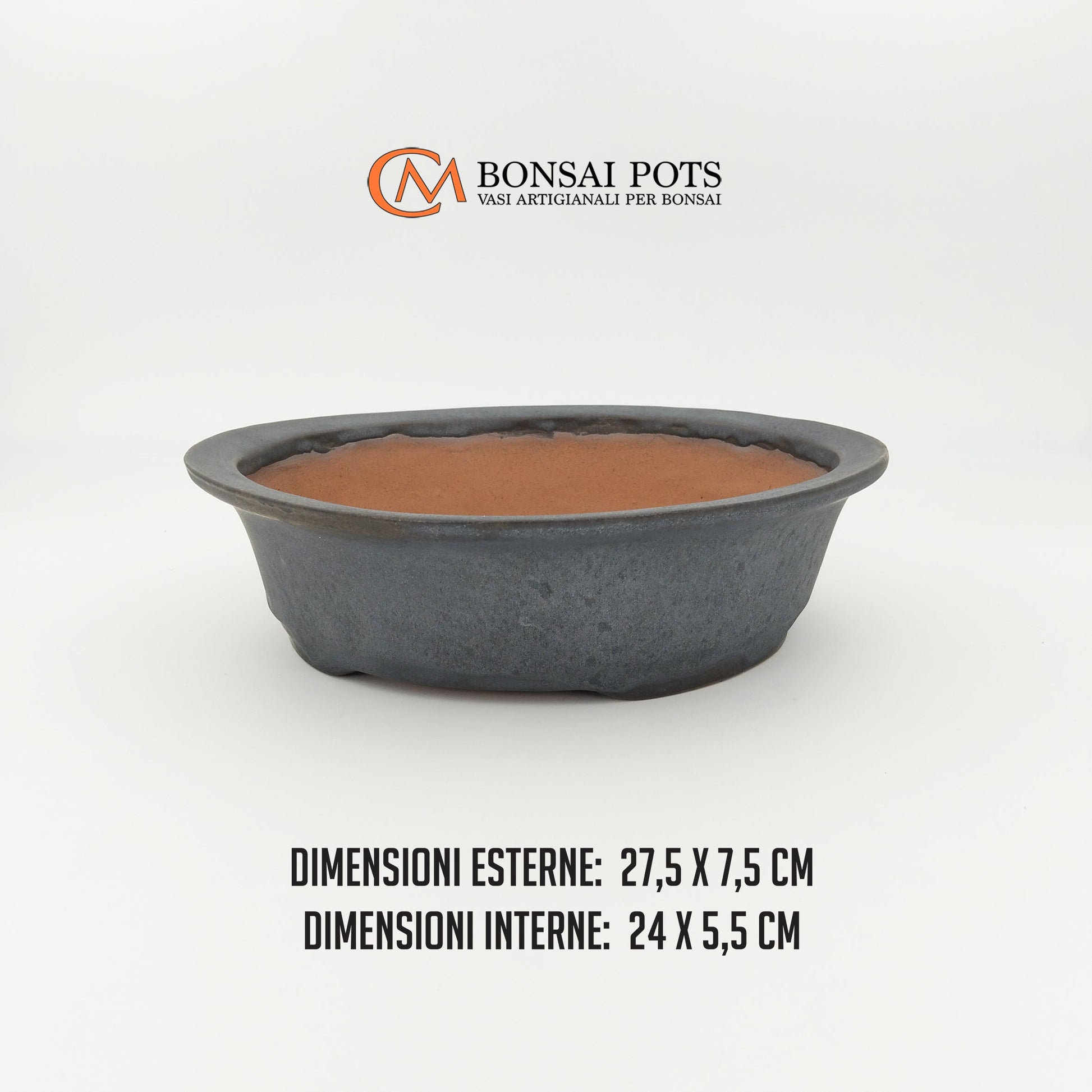 Vaso bonsai rotondo 27,5 CM - CMBonsaiPots