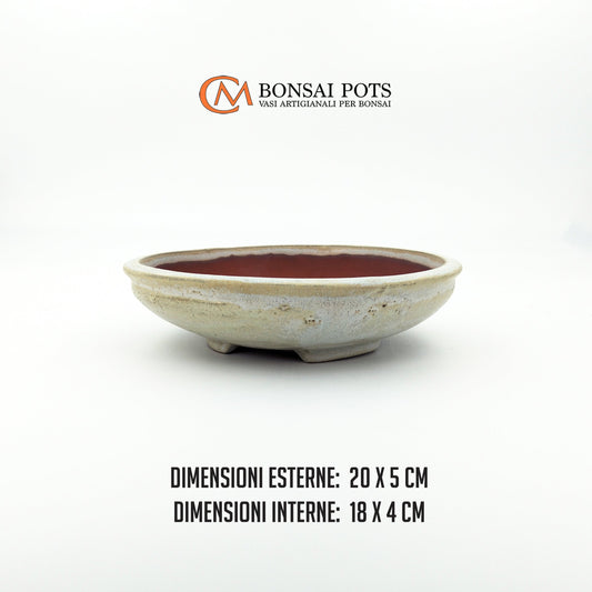 Vaso bonsai rotondo CM 20 - CMBonsaiPots