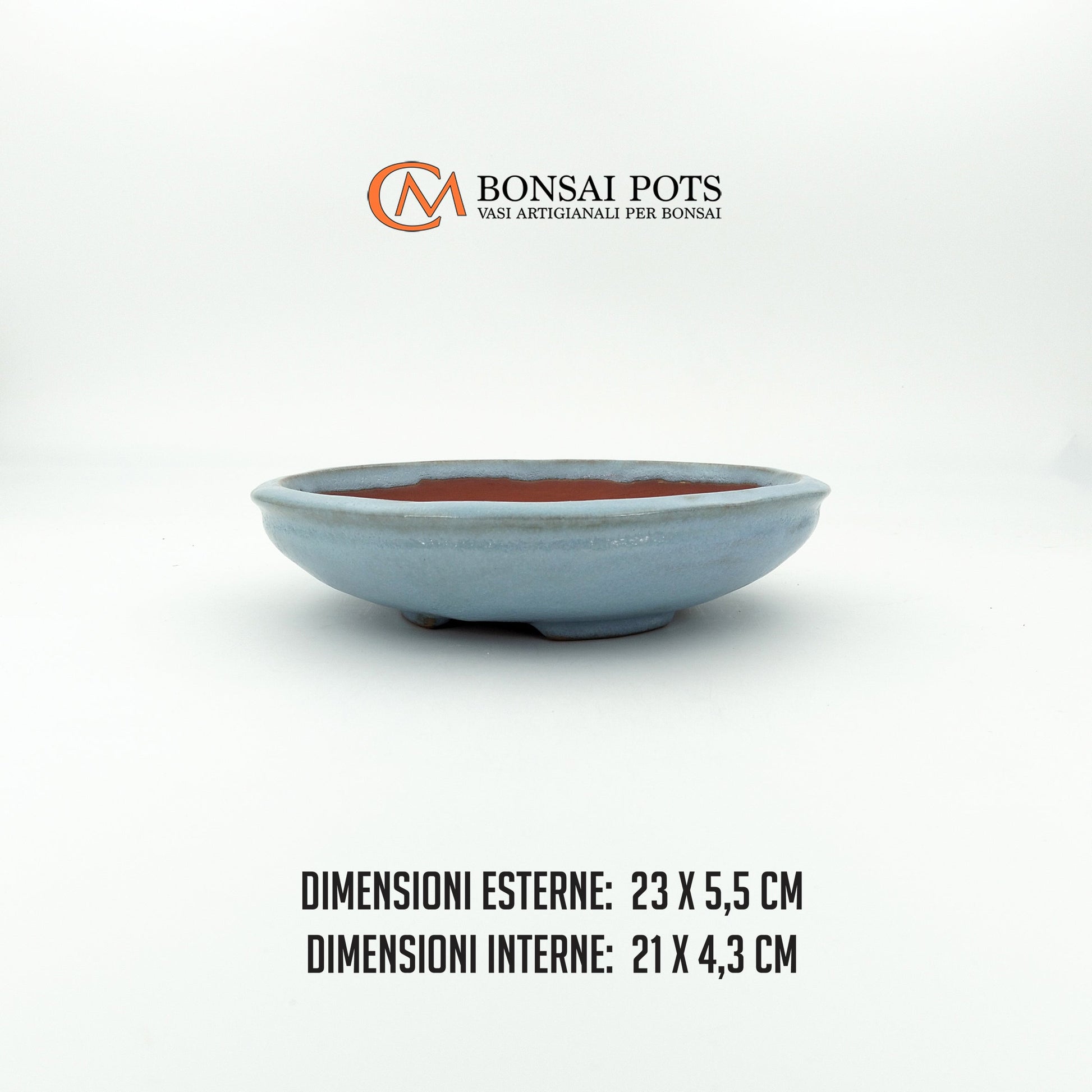 Vaso bonsai rotondo CM 23 - CMBonsaiPots