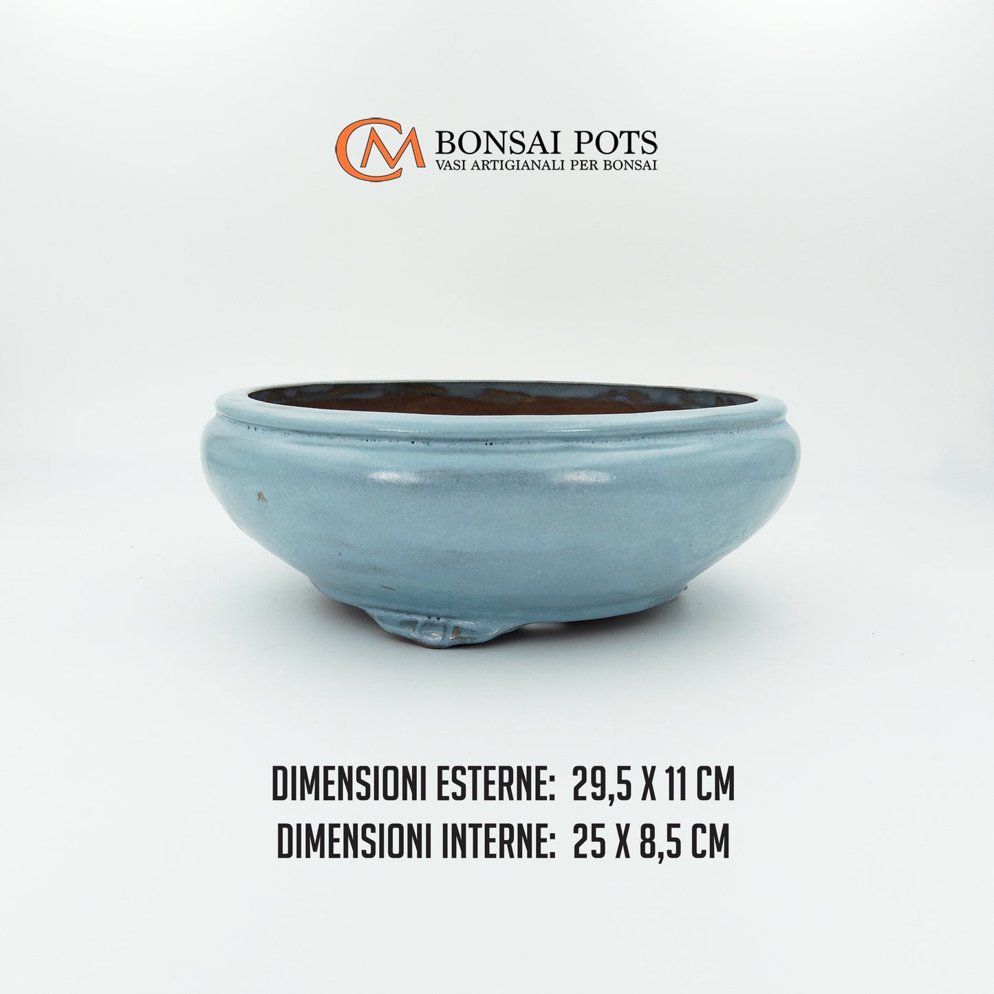 Vaso bonsai rotondo da 29 CM - CMBonsaiPots