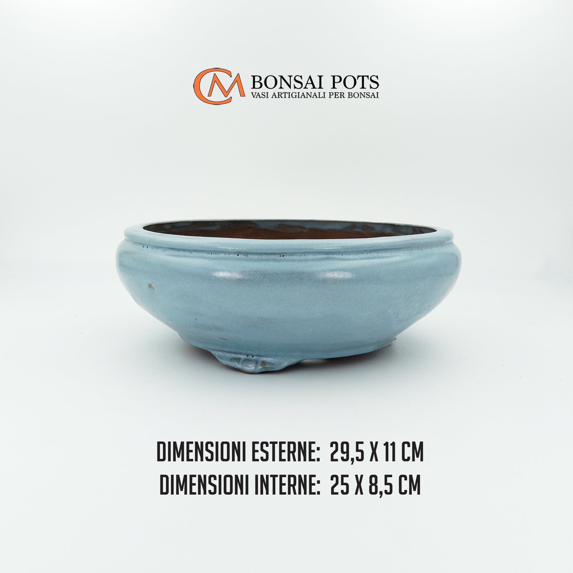 Vaso bonsai rotondo da 29 CM - CMBonsaiPots
