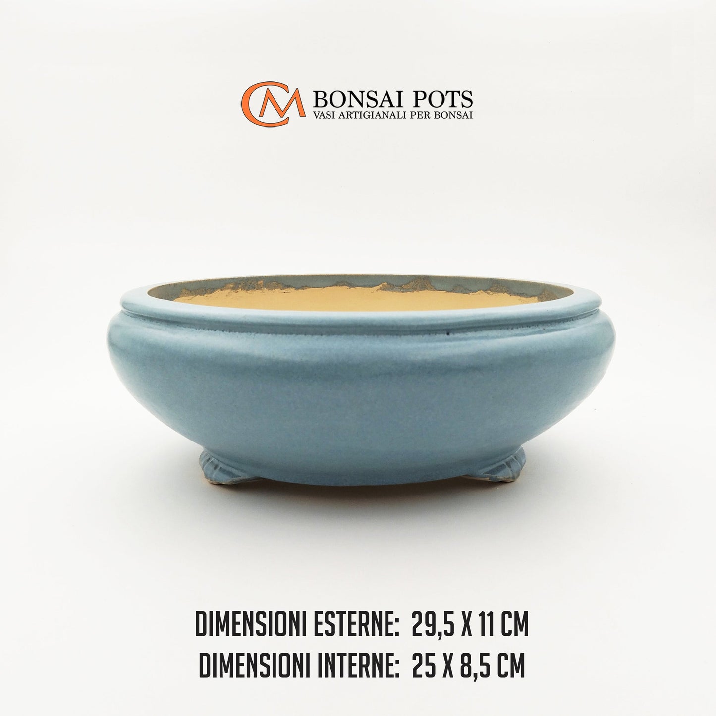 Vaso bonsai rotondo da 29 CM - CMBonsaiPots
