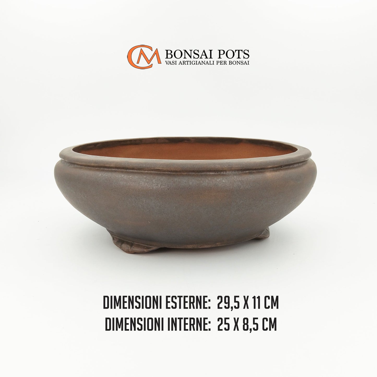 Vaso bonsai rotondo da 29 CM - CMBonsaiPots
