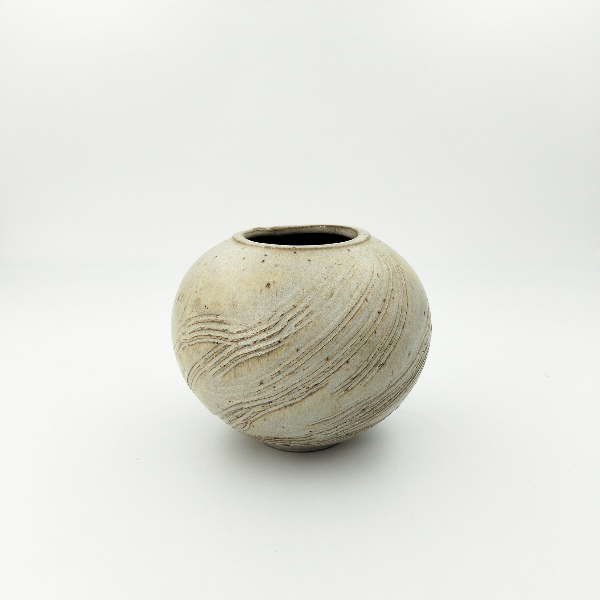 VASO DESIGN MODERNO DA ARREDO IN CERAMICA ARTISTICA H 13 CM - CMBonsaiPots