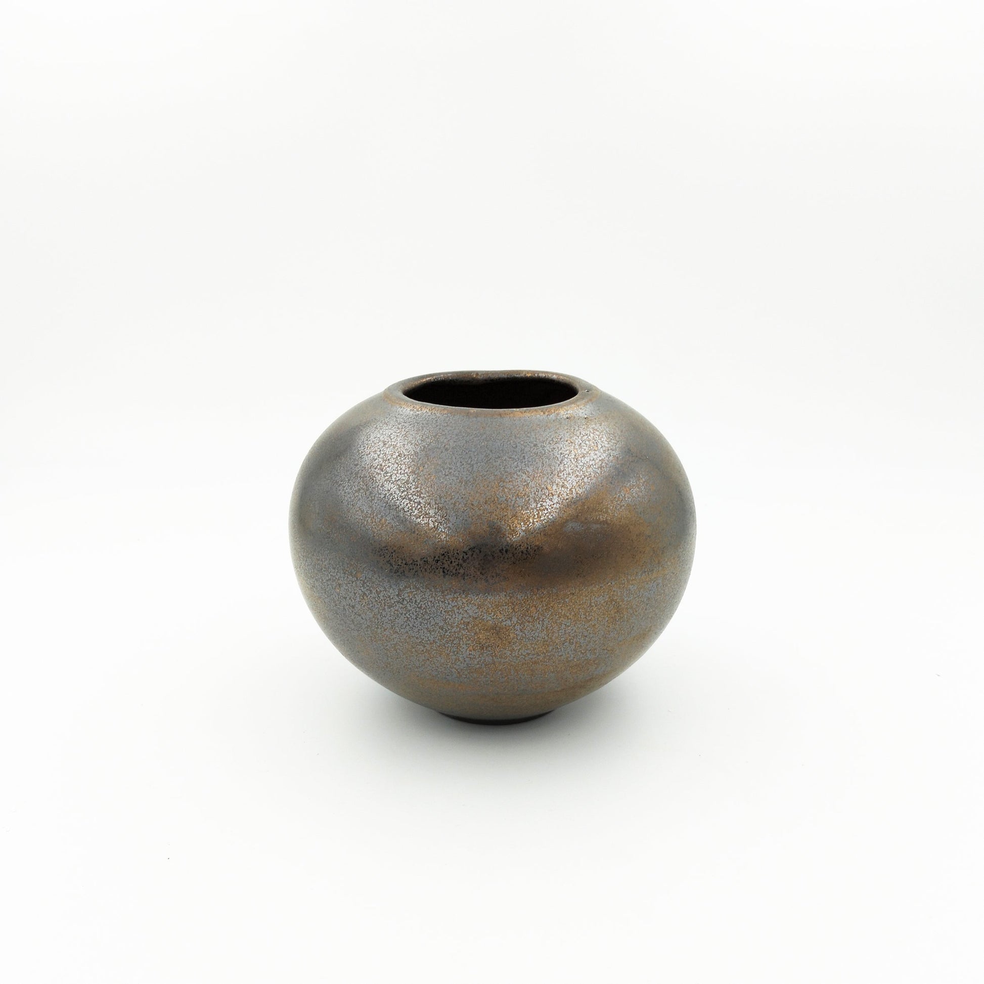 VASO DESIGN MODERNO DA ARREDO IN CERAMICA ARTISTICA H 13 CM - CMBonsaiPots
